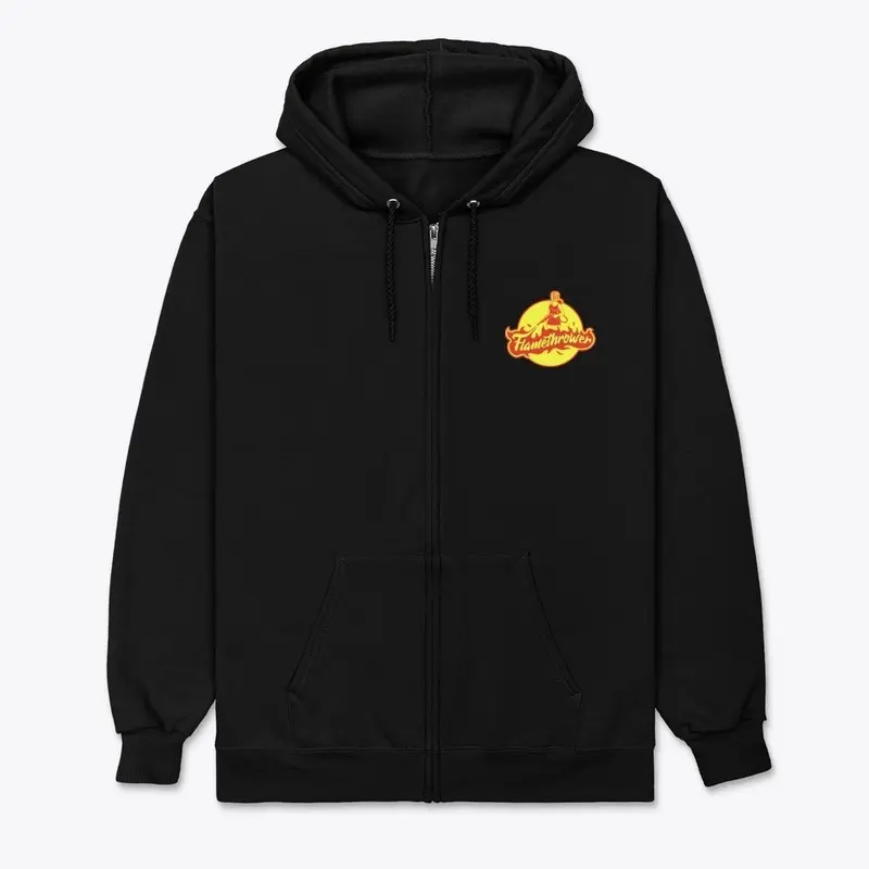 *New* Flamethrower Mic Head Hoodie