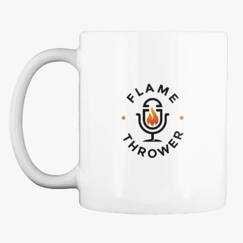 Flamethower mic mug